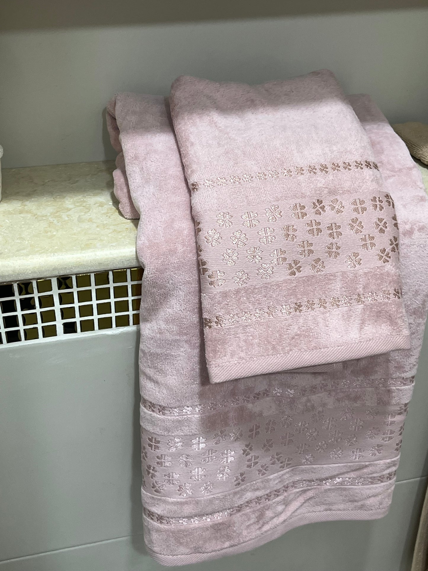 Serviette 2 pièces Femme TREFLE