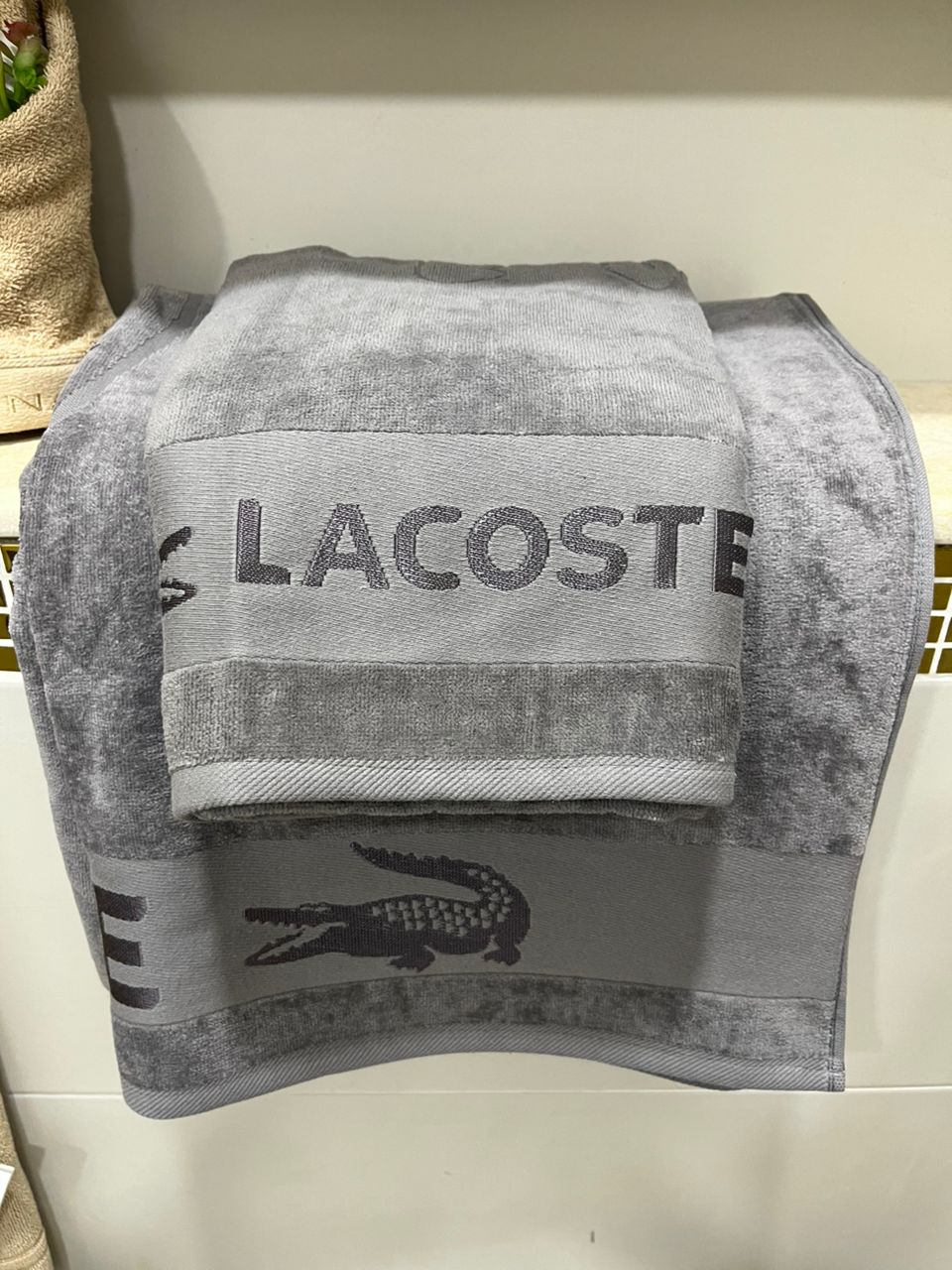 Serviettes de bain LACOSTE