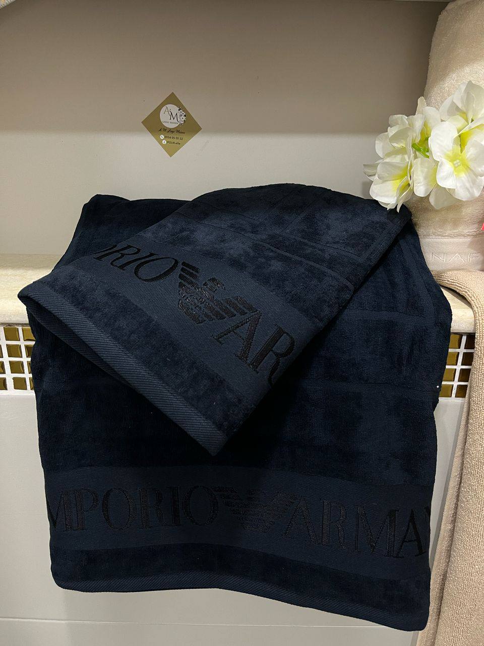 Serviettes de bain Armani