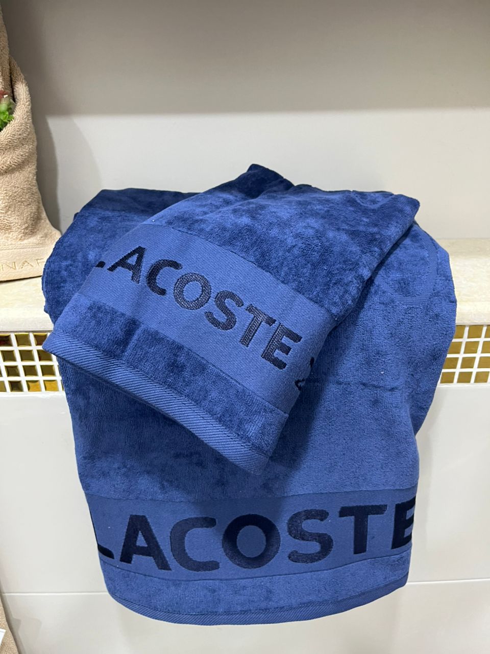 Serviettes de bain LACOSTE