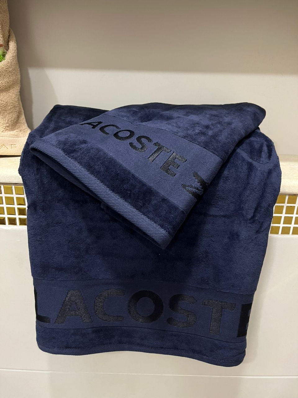 Serviettes de bain LACOSTE