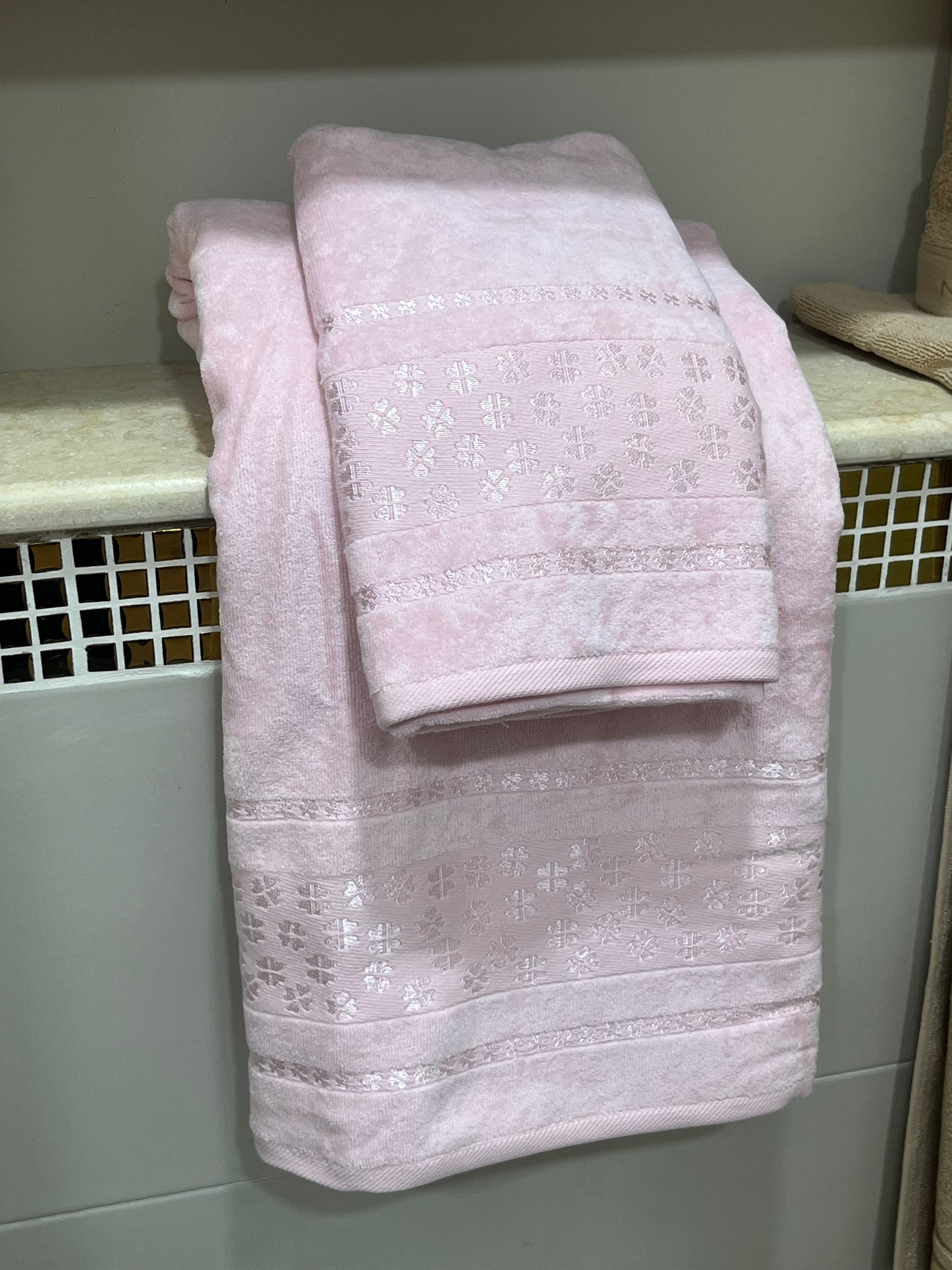 Serviette 2 pièces Femme TREFLE