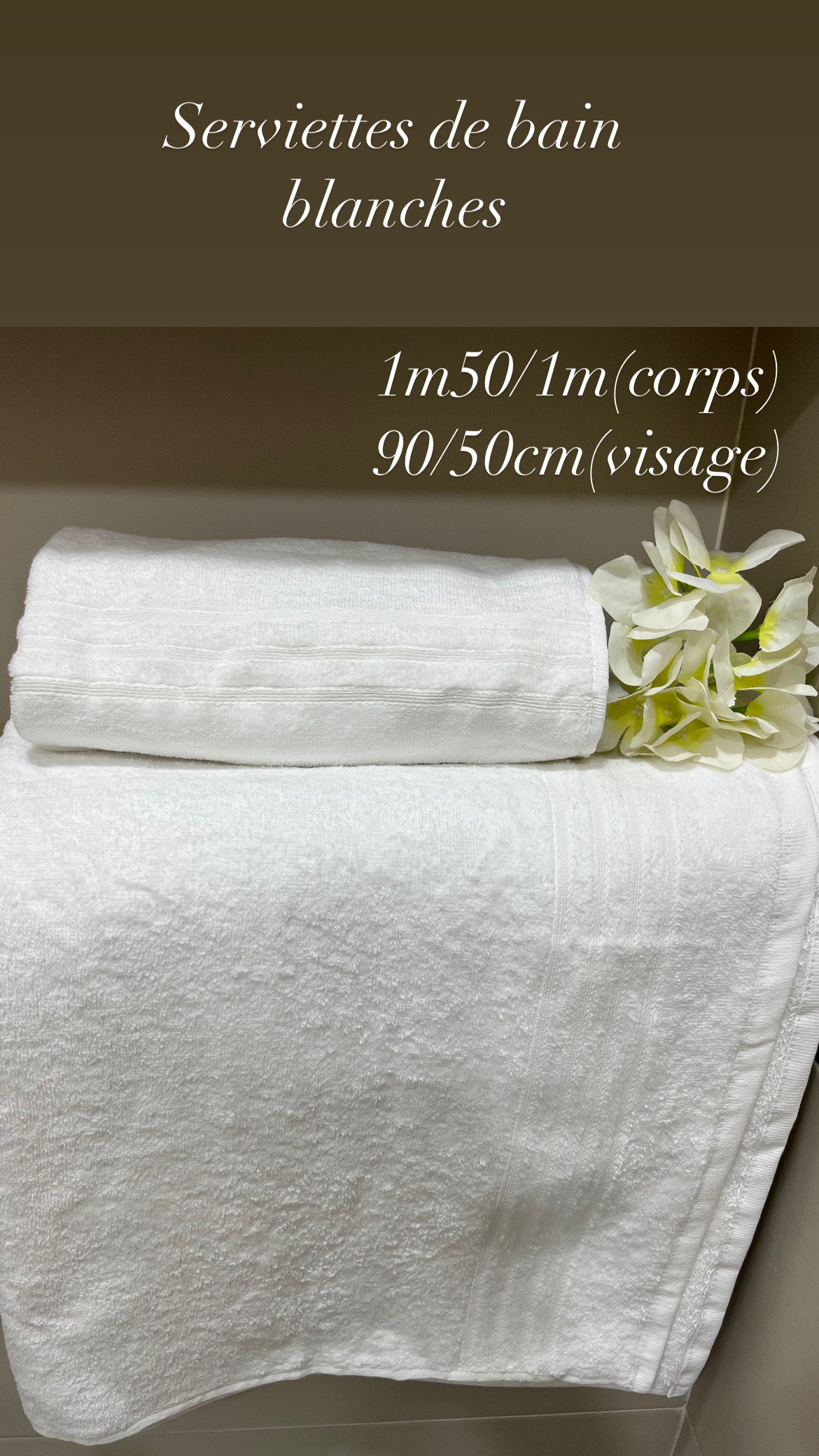 Serviettes de bain HOTEL