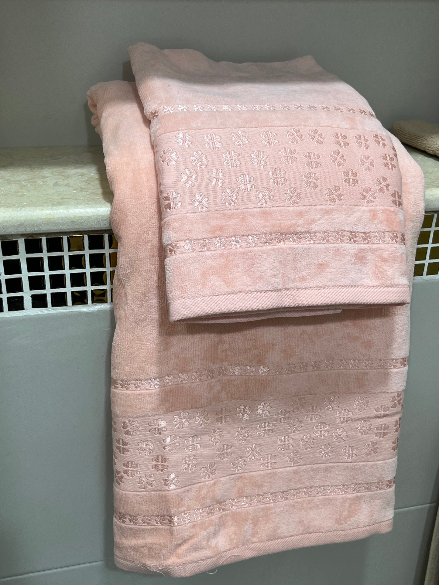 Serviette 2 pièces Femme TREFLE