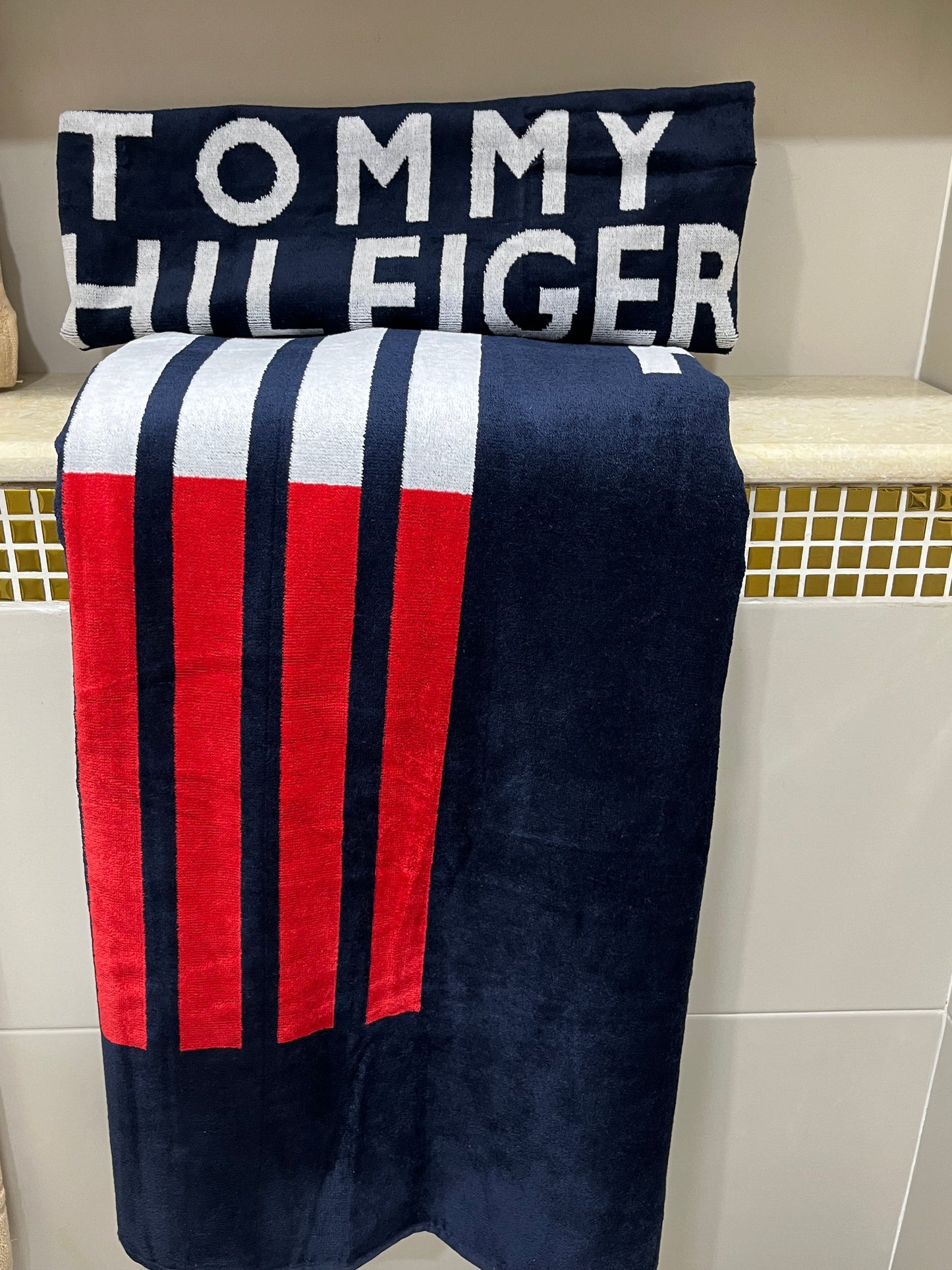 Serviettes de bain TOMMY HIGHLFGER