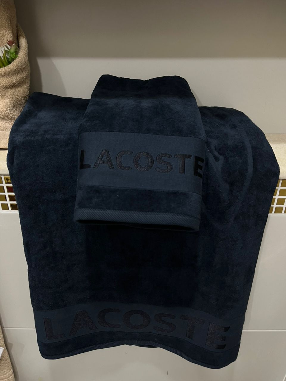 Serviettes de bain LACOSTE