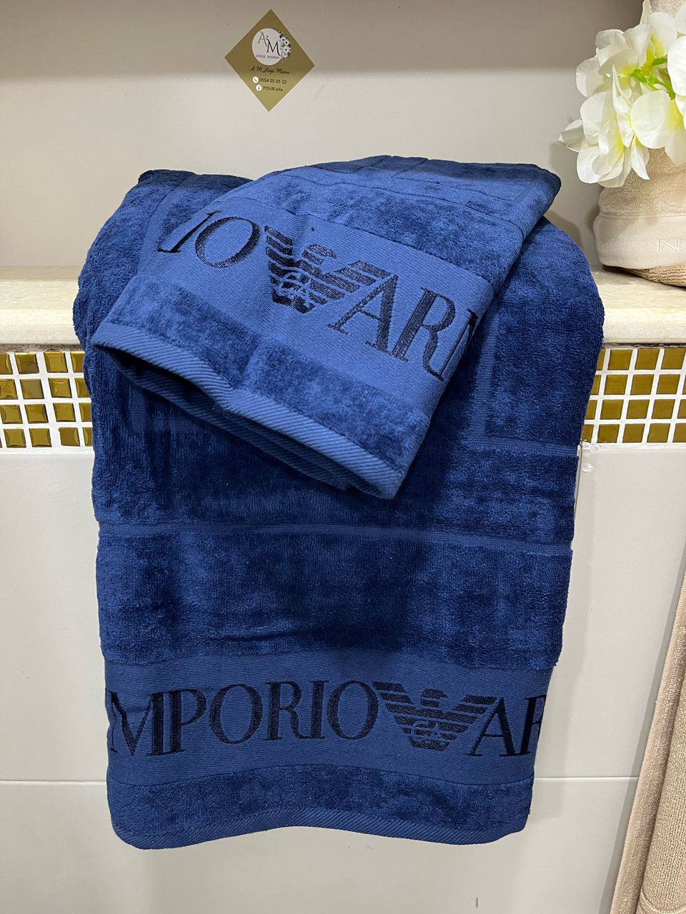 Serviettes de bain Armani