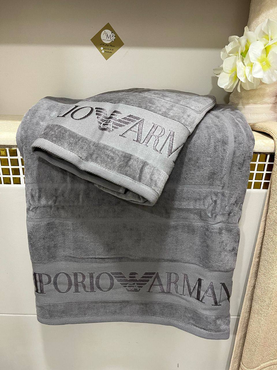 Serviettes de bain Armani
